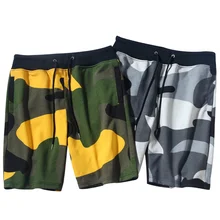 Камуфляжные мужские шорты, летняя уличная одежда, шорты в стиле хип-хоп, камуфляжные тренировочные брюки до колен, Ropa De Hombre CC50DK27