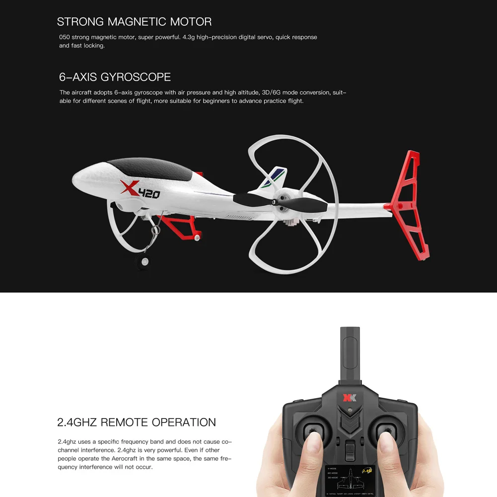 EPP DIY самолет RC самолет 6 каналов 2,4 ГГц самолет детские игрушки с дистанционным управлением NSV775