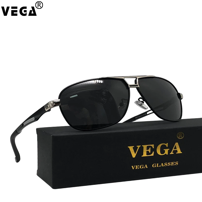 VEGA очки модные негабаритные классные Мужские Военные металлические Квадратные
