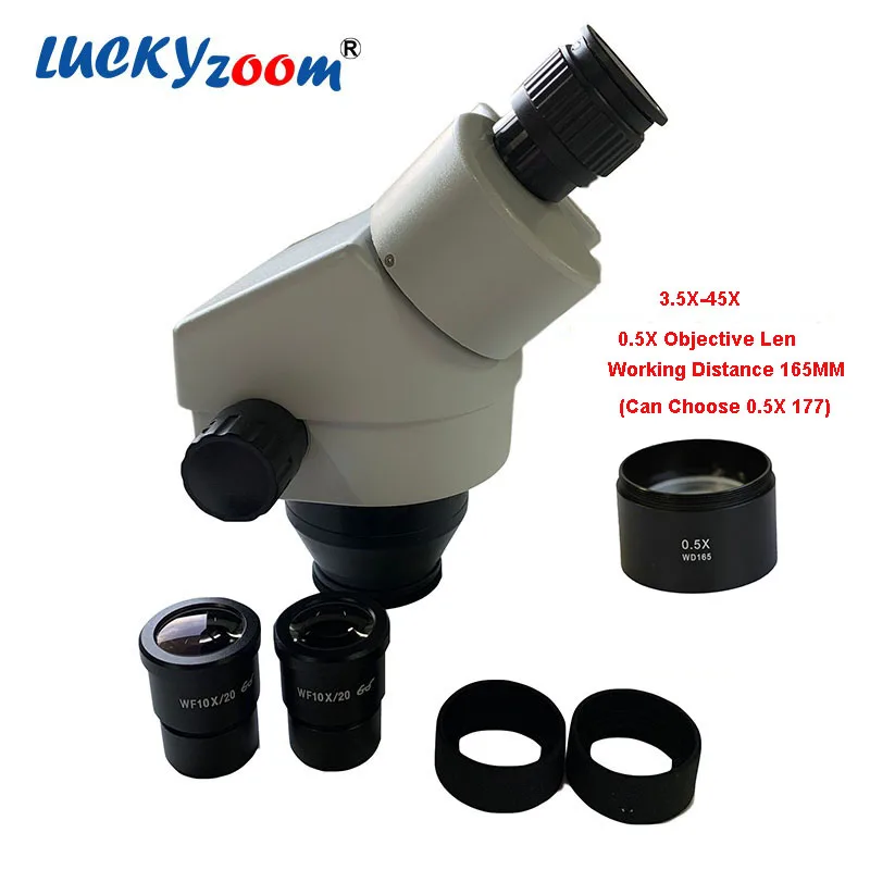 Brand Silver 3.5X-180X Binocular Microscope Portable Optional Stereo Microscope Professional Phone Repair Microscopio Head Set Brand Silver 3.5X-180X Binocular Microscope Portable Optional Stereo Microscope Professional Phone Repair Microscopio Head Set