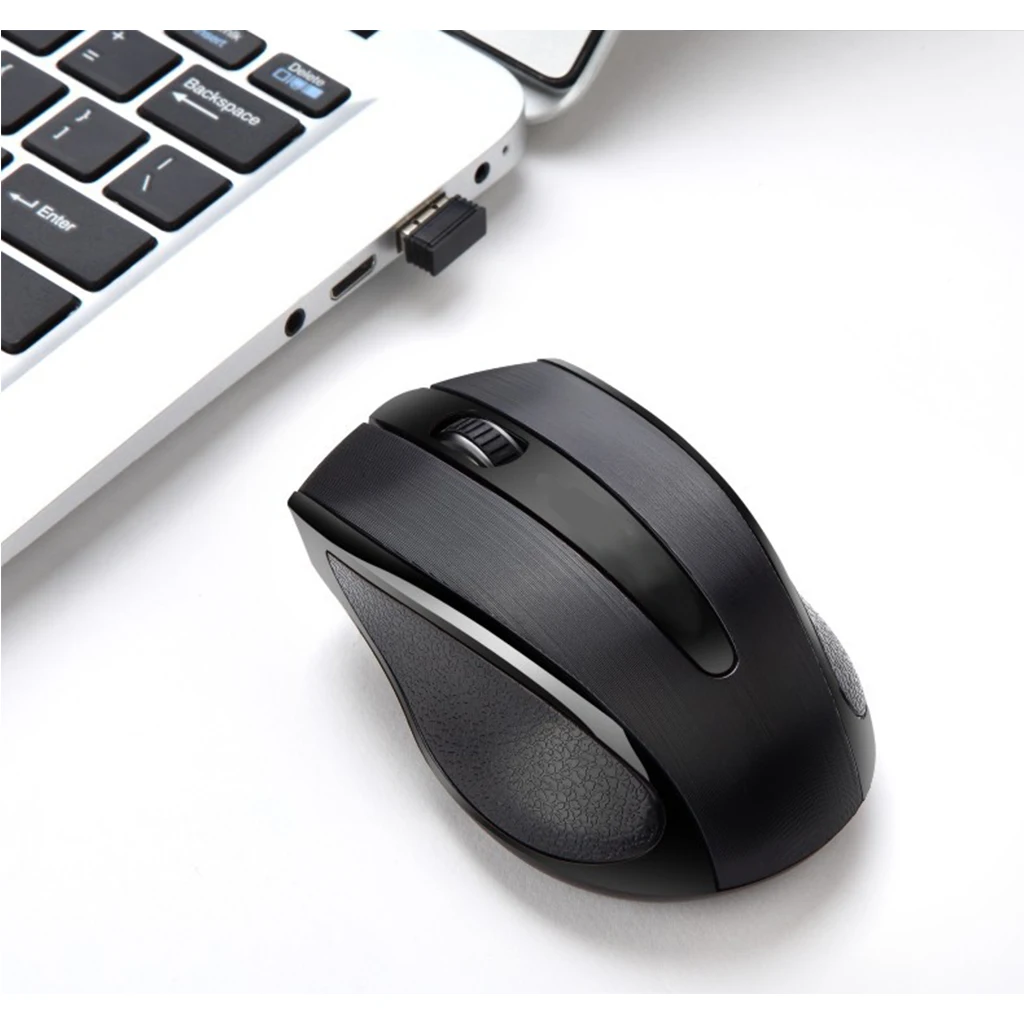 Wireless Mouse for Laptop 2.4Ghz Wireless Mouse with USB Receiver 3 Adjustable DPI 3-Button Mouse for Computer Desktop Notebook