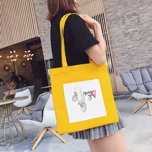 Новая стильная Холщовая Сумка в Корейском стиле новая стильная женская сумка тканевая через плечо INS стиль холст студентов bu xi dai