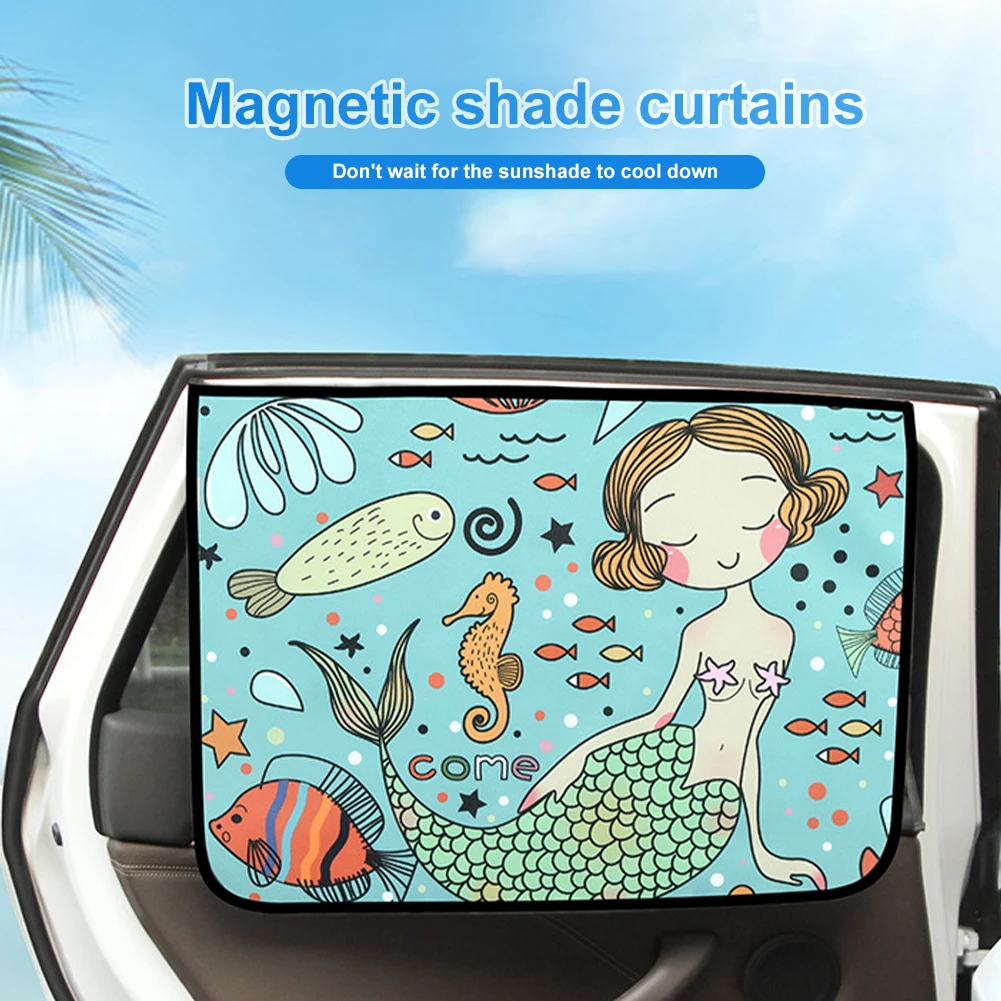 Universal Car Sun Shade Cover Uv Protection Curtain Side