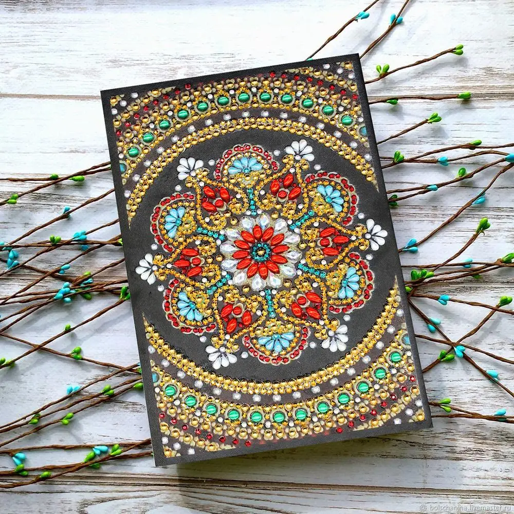 

DIY Special Shaped Diamond Painting Notebook Diary Book Sketchbook Embroidery Diamond Cross Stitch Craft Gift