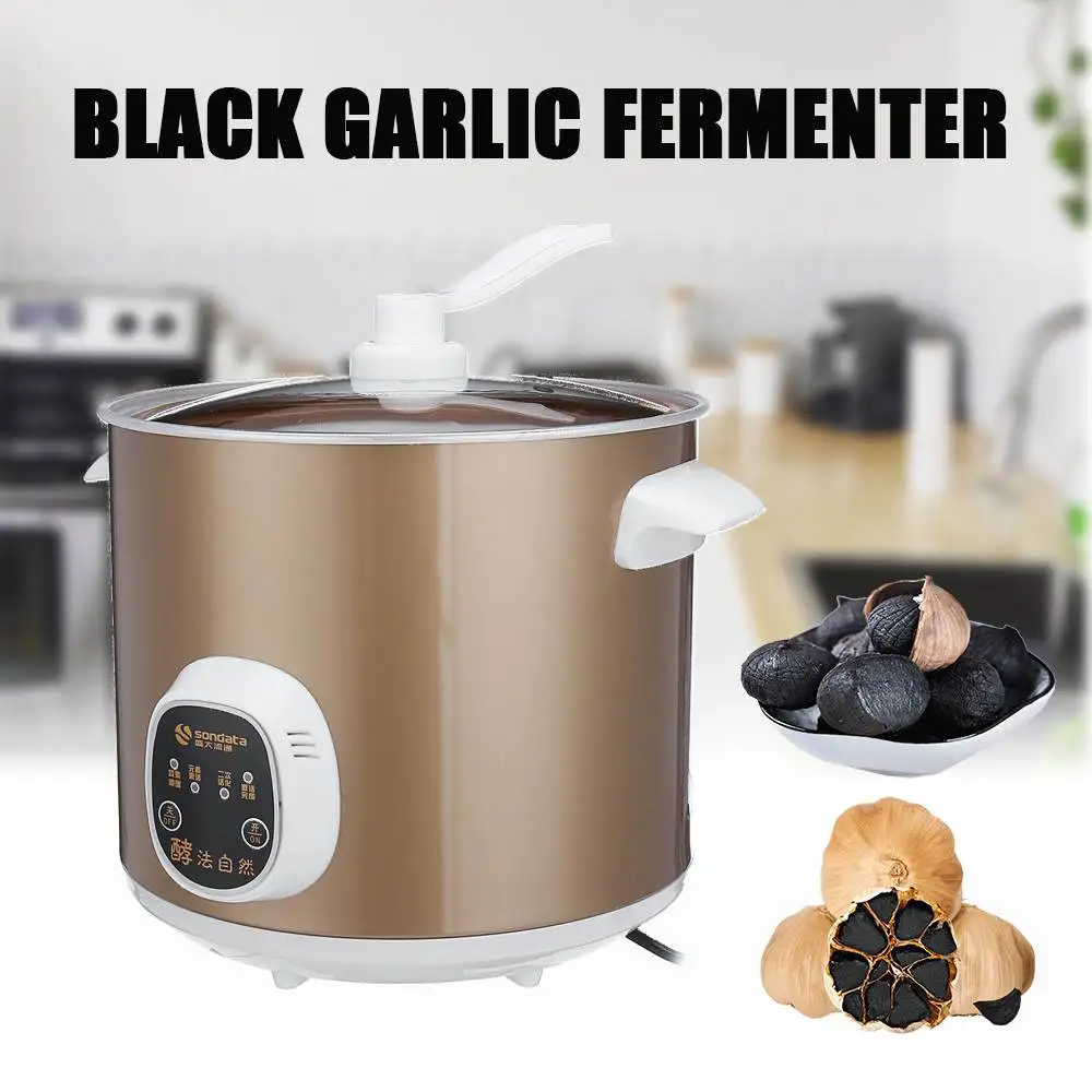 

2019 New 70W 6L Automatic Black Garlic Fermenter Household DIY Pot Maker Yogurt Black Garlic Fermenting Machine 220V