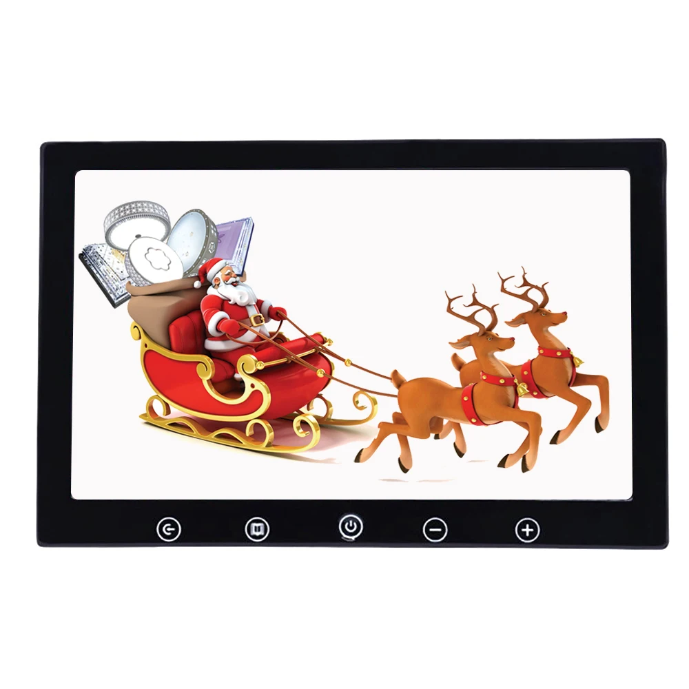 Kopen 10.1 Inch 1024x600 Desktop Auto Reverse Backup Achteruitkijkspiegel TFT LCD Display 2 AV Video ingang TV 7 Inch parkeer AV Monitor