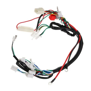 

50CC-125CC Engine kit Mini Complete Wiring Stator 6 Coil Pole Ignition