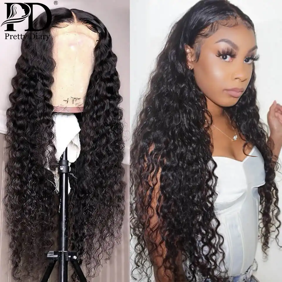 deep wave front lace wig