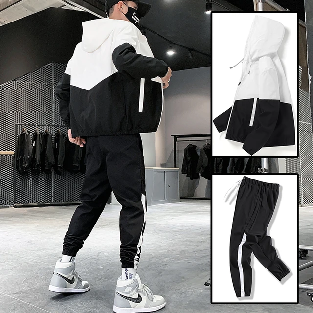 INFLATION Men's Tracksuit Suit Winter Warm Velvet Tracksuit Mens Casual  Solid Sweatpant Set Unisex Jogging Suit - AliExpress