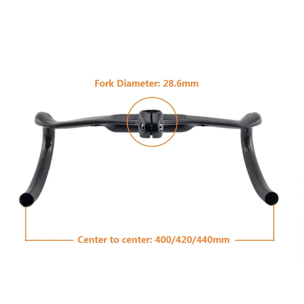 No-Logo-Bicycle-Handlebars-Carbon-Handlebar-Road-UD-Glossy-Matt-Road-Bike-Handlebar-Stem-400-420