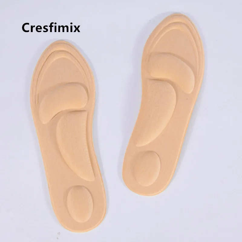 Cresfimix Semelle De Chaussures; женские мягкие удобные туфли из губчатой ткани с защитой от запаха; женские розовые стельки; B5587