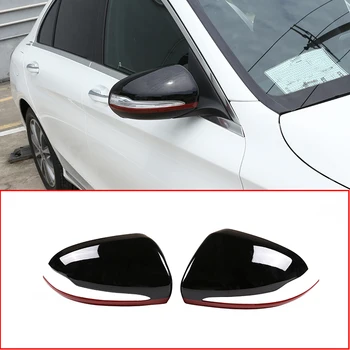 

For Mercedes Benz C W205 E W213 GLC-Class X253 S Class W222 For LHD ABS Car Rearview Mirror Cap Cover Trim
