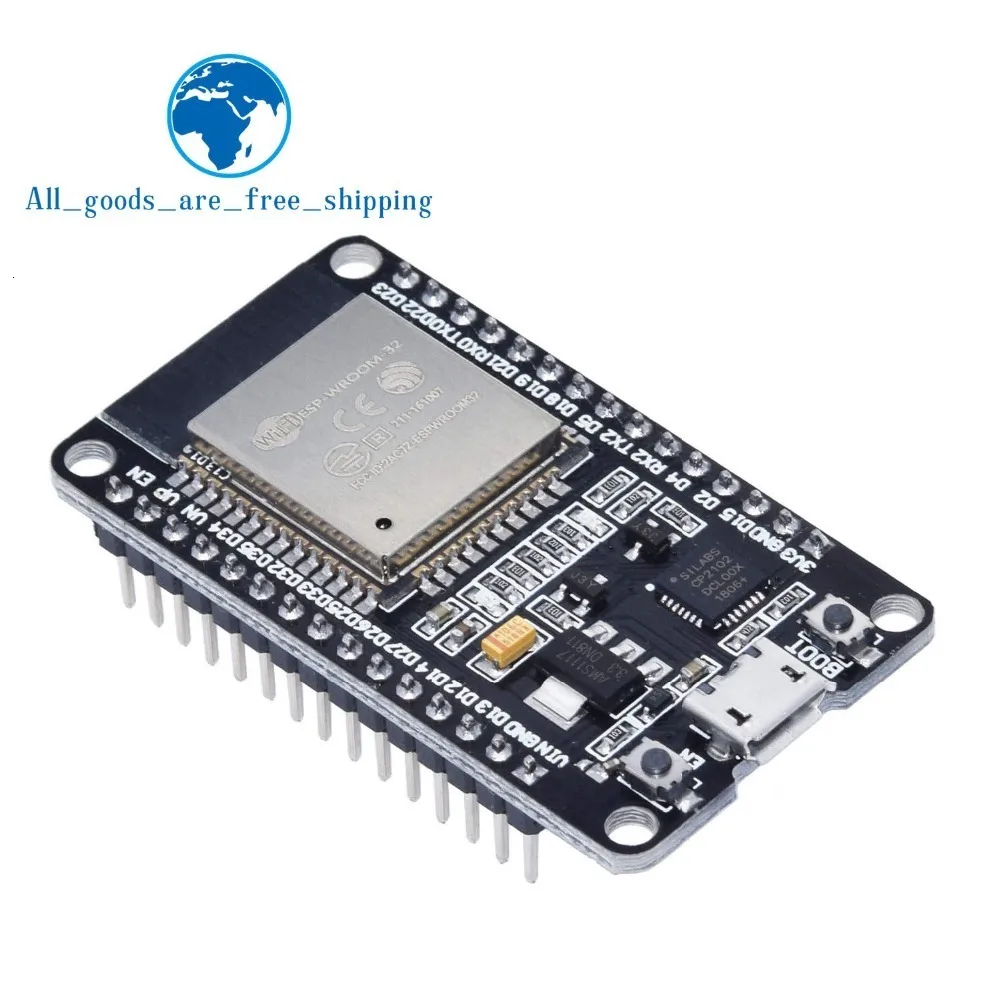 ESP32 ESP-32 ESP32S ESP-32S CP2102 беспроводной WiFi Bluetooth макетная плата Micro USB двухъядерный усилитель мощности фильтрующий модуль