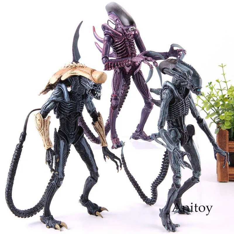 Фигурка арахноида бритва когти Chrysalis Alien PVC NECA Коллекция Модель игрушки AVP пришельцы против. Хищник аркадный вер