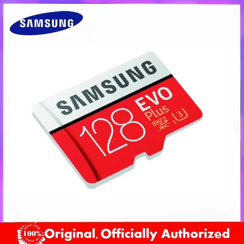 SAMSUNG Micro SD card 128GB Memory Card EVO Plus 128 GB Class10 TF Card C10 microsd UHS-I U3 Free Shipping cartao de memoria