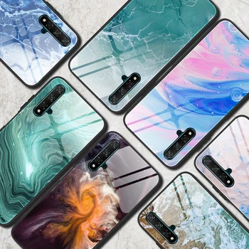 

100pcs 2020 New Marble Glass Phone Case for Samsung S20 Ultra/S20 Plus/S9/S10 Plus/Note 9/Note 10 Plus/lite Hard Back Case