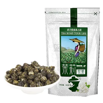 

500g Fresh Jasmine Tea Natural Organic Premium Jasmine Green Tea Jasmine Dragon Pearl Fragrance Slimming Flower Kung Fu Tea Food