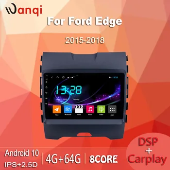 

wanqi TS9 Android 10 IPS 2.5D Touchscreen 9 inch car navigation for ford edge2015-2018 built in Bluetooth WIFI RDS CARPLAY DSP
