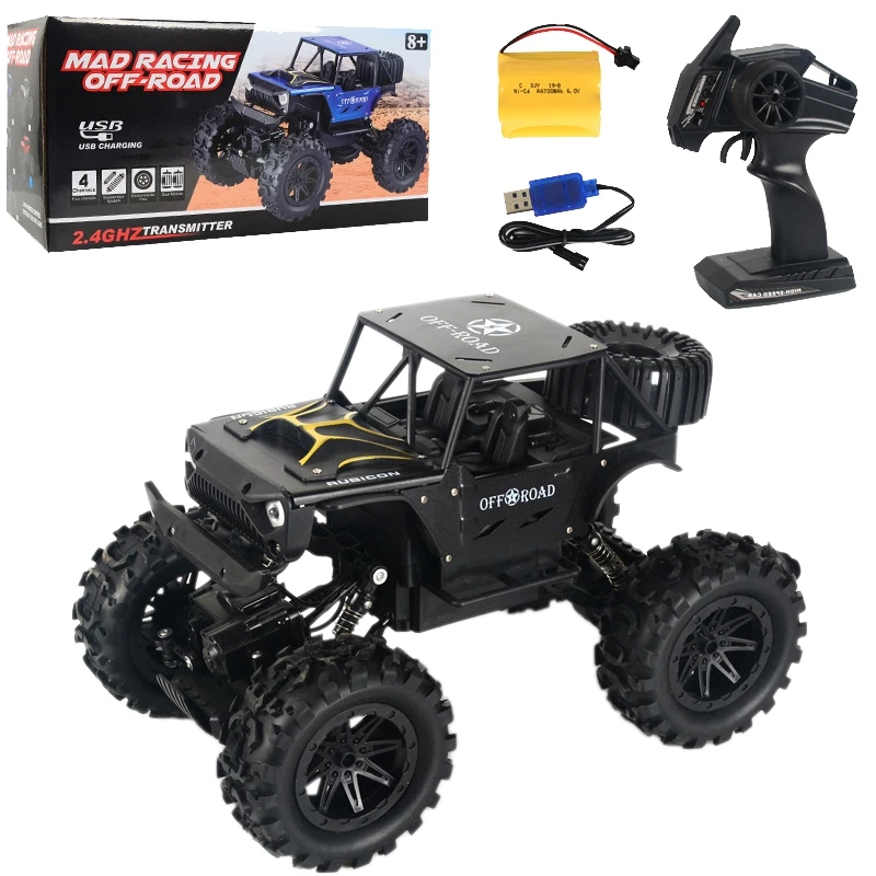 

1/14 2.4G 4WD Off-Road RC Climbing Car 15KM/H Alloy High Speed S Truck Children'S Toys Christmas Gift