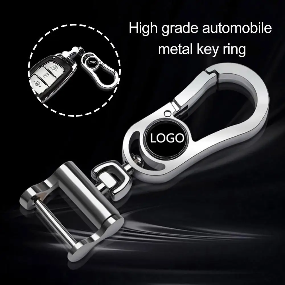 Брелок с логотипом автомобиля из цинкового сплава декоративное кольцо для
