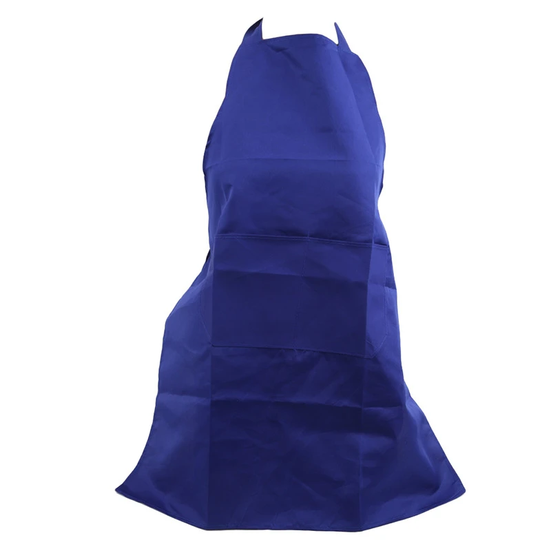 royal blue Парикмахерский салонный фартук Профессиональный Стилист фартук Парикмахерская накидка окрашивание шампунь стрижки Ткань обертывание парикмахерский инструмент - Цвет: royal blue