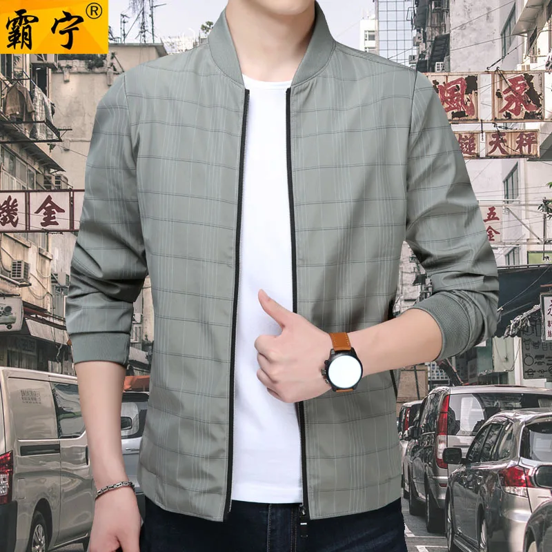 

Season Thin Middle-aged MEN'S Jacket Middle Aged And Elderly People Men'S Wear Casual Coat Daddy Clothes Autumn Clothing Coat Me