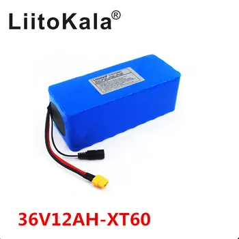 

LiitoKala 36V 12ah 10S4P Electric bicycle battery pack 18650 lithium-ion battery 500W high power 42V motorcycle Scoote XT60 male