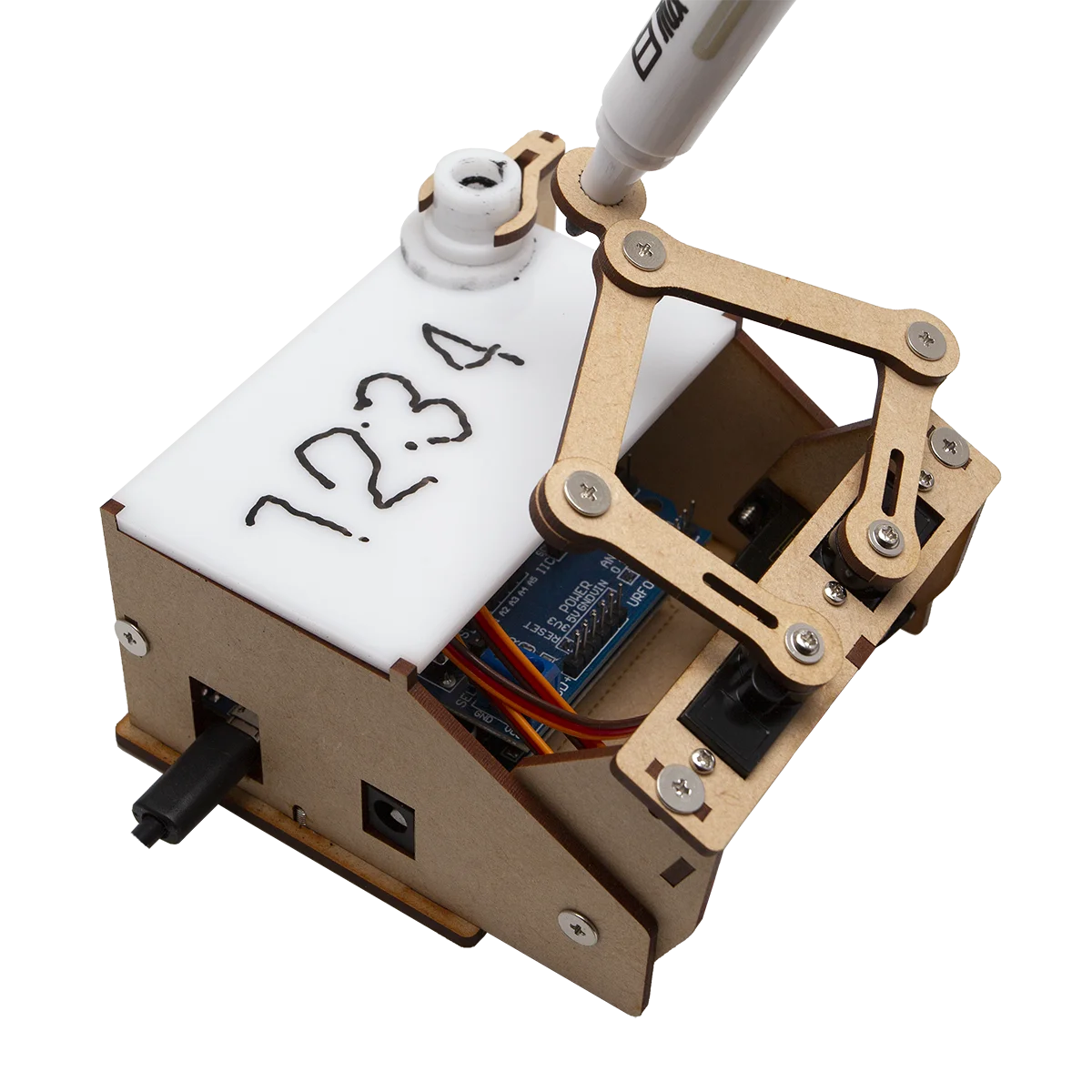 Arduino-子供向けの小さな木製時計,新しいプロの時計モデル,diy