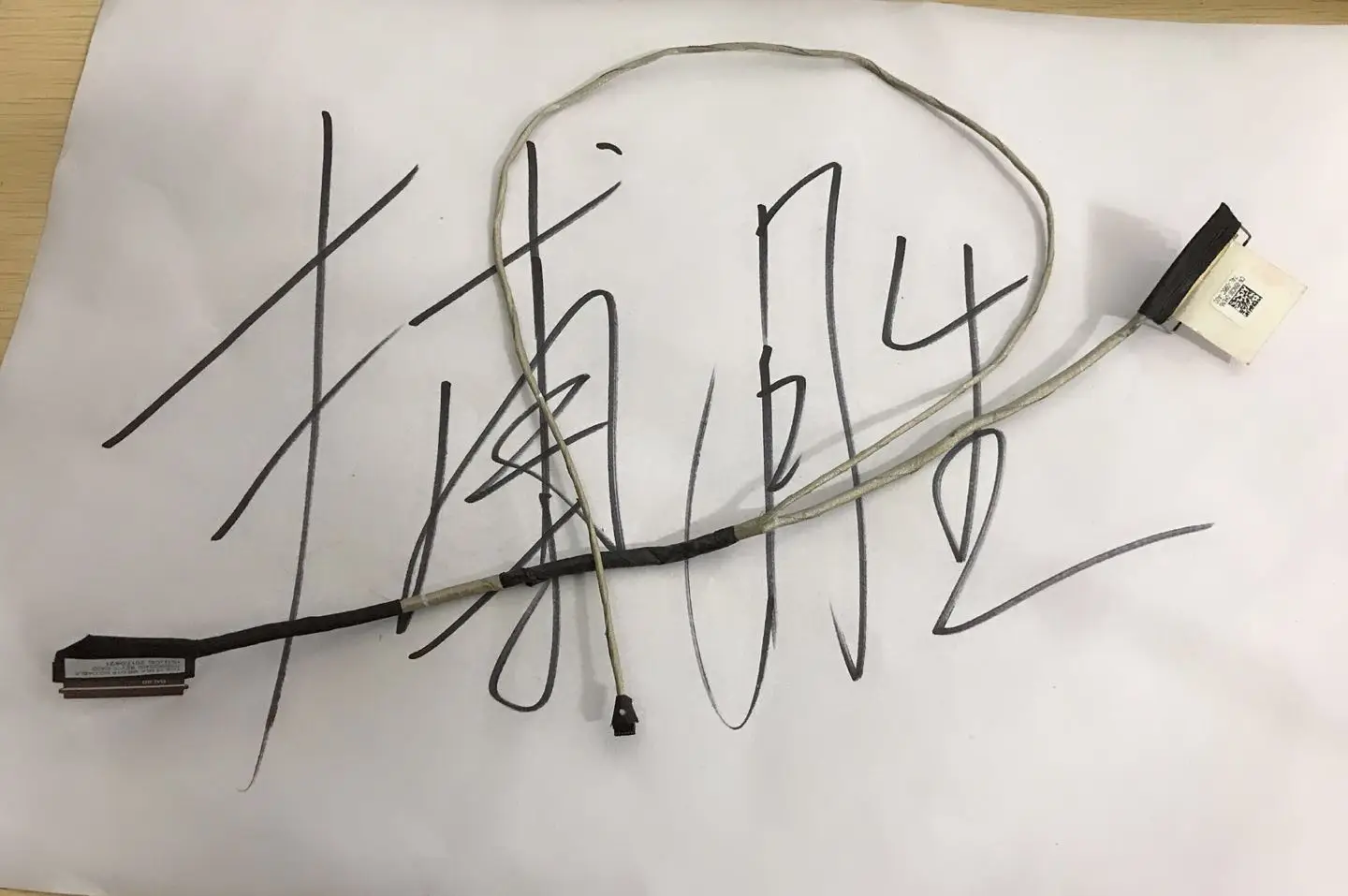 Гибкий кабель для видеоэкрана ноутбука DELL INSPIRON 15 5566 E5566 CAW00 LCD LED LVDS лента показа