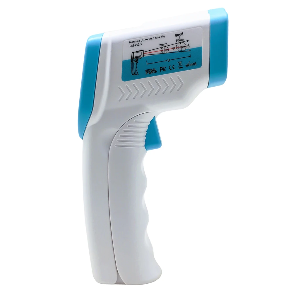 

Portable Handheld Electric Thermometer No-contact Digital Infrared Forehead Thermometers Meter for Adult Kid Temp Tester