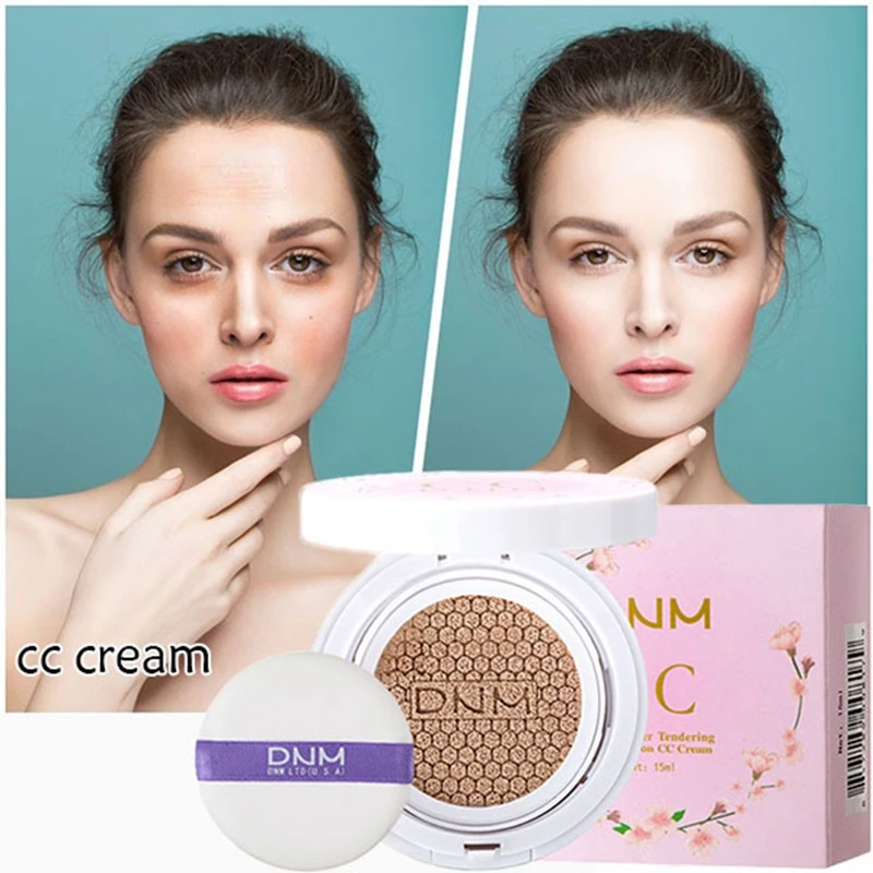 

DNM Air Cushion BB CC Cream Concealer Moisturizing Foundation Whitening Oil-control Makeup 2 Colors Facial Cream Beauty