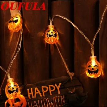 

AOSONG Halloween String Lights LED Pumpkin Battery Box String Lights Solid Pumpkin Lantern Lights