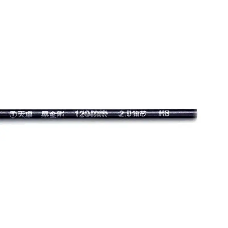 Heißer 10 Teile/schachtel 2mm 2B HB Schwarz 2,0mm Mechanische Bleistift Student 120mm Refill Supplies Verschiffen Büro Blei schreibwaren Geschenk I1Z9 – Detail 9