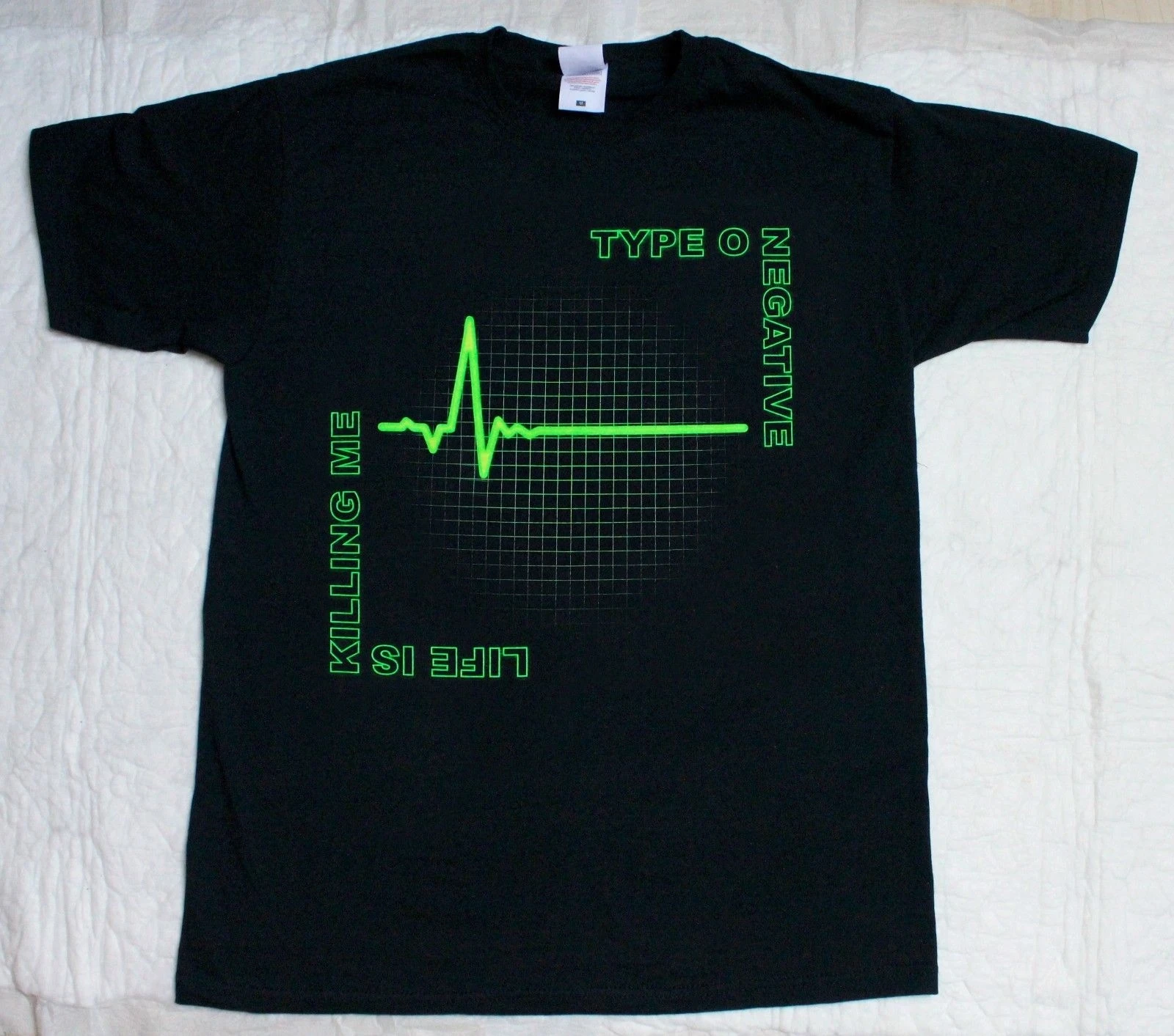 

Type O Negative Band Life Is Killing Me New Short Long Sleeve Black T Shirt