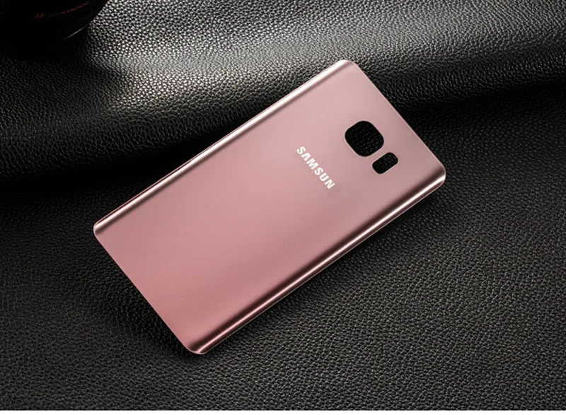 Оригинальная задняя крышка Note5 5,7 ''для Sam sung Gal axy Note 5 SM-N9208 N9208 N9200 N920t N920c задняя защитная крышка корпуса