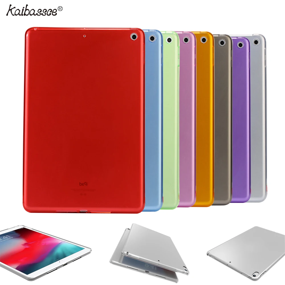 Чехол KAIBASSCE для ipad Pro 11 дюймов 2018 2020 мягкий прозрачный защитный чехол из ТПУ с