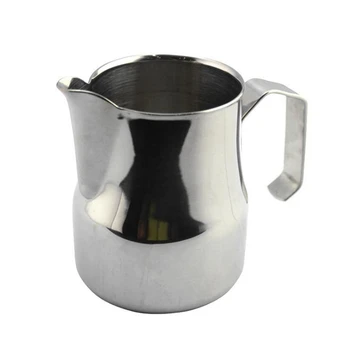 

Stainless Steel Milk Frothing Jug Espresso Coffee Pitcher Barista Craft Coffee Latte Milk Frothing Jug Pitcher 350ML