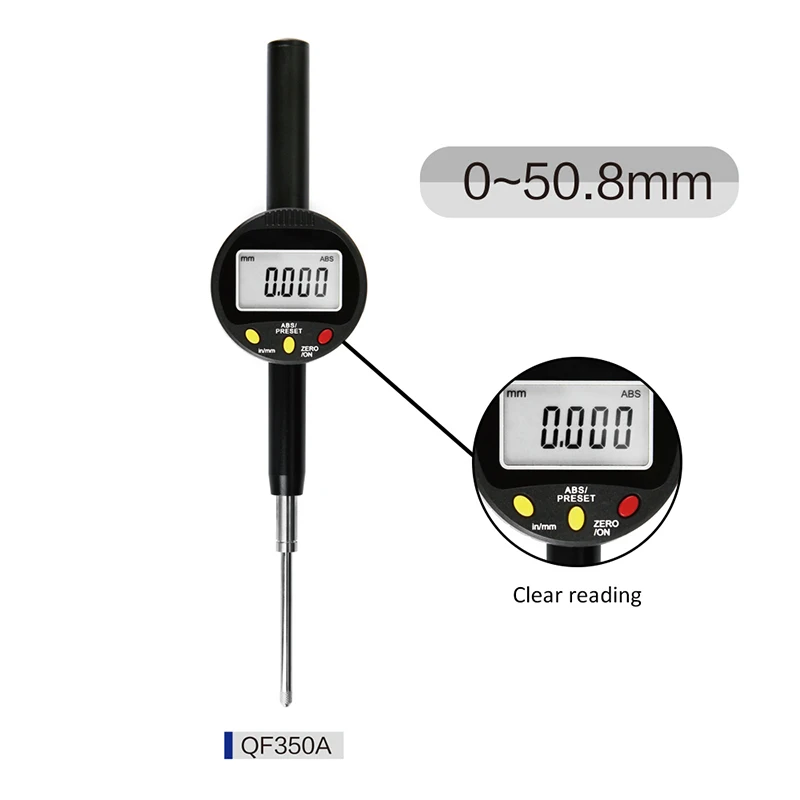 0 001mm Digital Dial Indicator 0.001mm Digital Dial Indicator 050.8 Mm 0.001mm Aliexpress