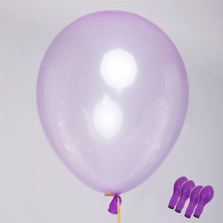 purple 10/20/30 шт 10 дюймов без морщин с украшением в виде кристаллов пузырь шар для украшения вечеринок прозрачный Bobo прозрачный гелиевый воздушный шар Globos свадебные принадлежности - Цвет: purple