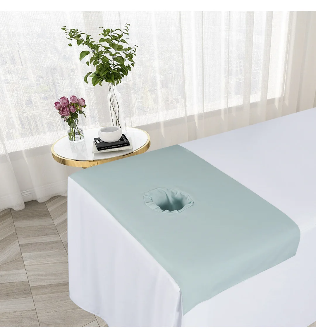 Pro Quality Beauty Massage SPA Treatment Bed Table Cover Sheets With Hole 