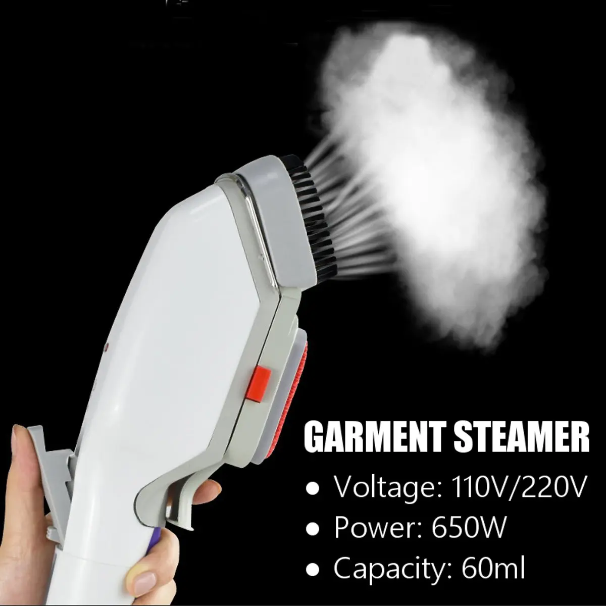 

110/220V Handheld Garment Steamer Multifunction Portable Clothes Fabric Steamer Generator Tool Home Travel Laundry Appliance