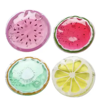 

8pcs Small Round Reusable Gel Ice Packs Mini Ice Gel Pack for Children and Adults (Random Pattern)