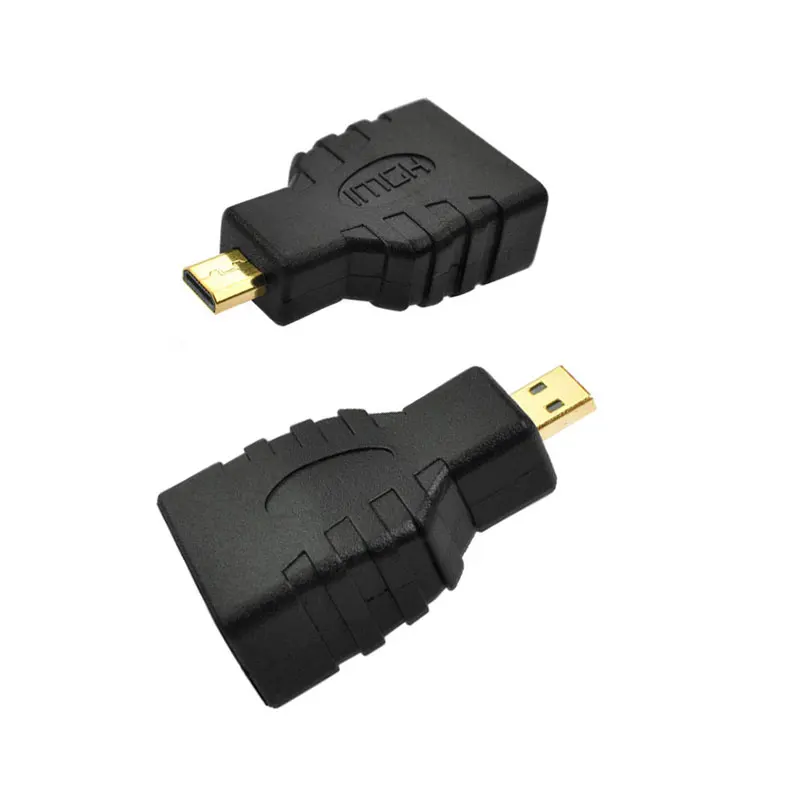 Hihg качество Micro HDMI к F/M адаптер позолоченный 1080P штекер стандарту Женский