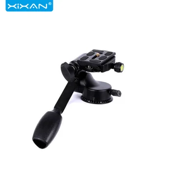 

XIXAN PF16 Video Tripod Ball Head 3-way Fluid Head Rocker Arm with Quick Release Plate for DSLR Camera Tripod Monopod