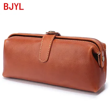 

2020 New Genuine Leather Women Clutch Bag Female Leather Retro Handmade Large-capacity Shell Bag Mobile Phone Bag Key Coin Purse