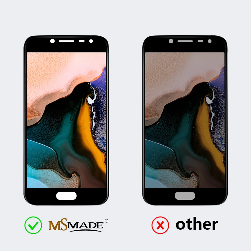 Skup Wyświetlacz J250 do SAMSUNG GALAXY J2 Pro 2018 LCD J250 SM J250 panel wyświetlacza LCD moduł ekranu dotykowego montaż czujnika digitizera