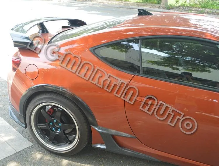 BRZ из углеродного волокна, задний спойлер, задний спойлер GT86, задний спойлер багажника для Subaru BRZ FRS& Toyota GT86 FT86 2010