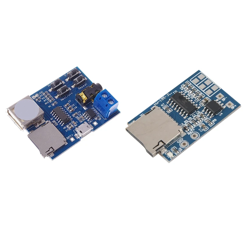 5 шт. GPD2846A TF карта MP3 декодер плата 2 Вт усилитель модуль для Arduino и 1x Mp3 без потерь декодеры декодирования Усилитель мощности Mp3