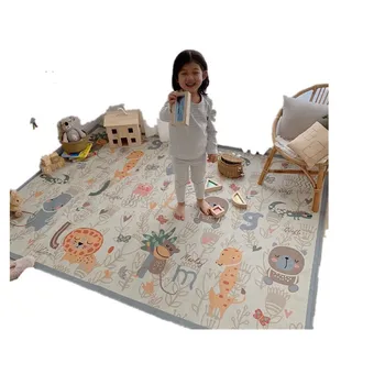 

Floor Mat Game Tea Table Cartoon 12 Children Wind Thickened Parents Nonslip Can Be Washed Climb The