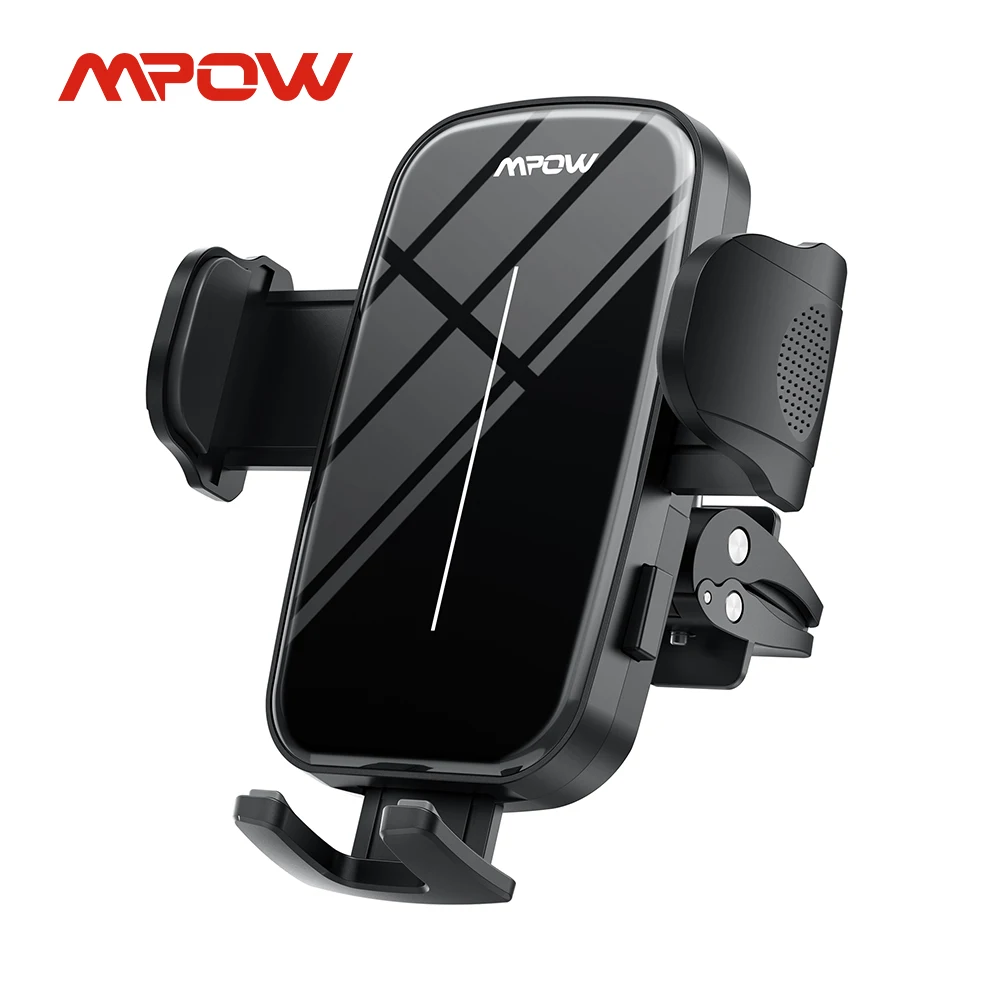 Mpow CA174 Universal Car Phone Mount Air Vent Car Phone Holder with Stable Clip Compatible with iPhone 12 11 Pro Max XS 8 Galaxy
